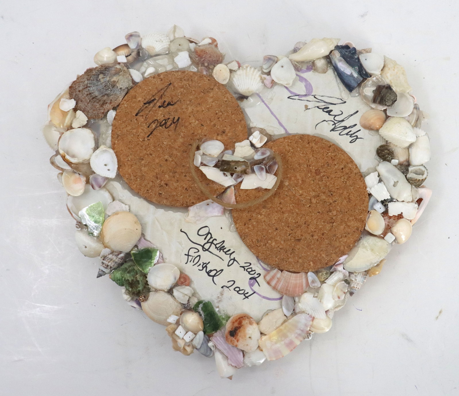 Seashell Heart Mirror - 13