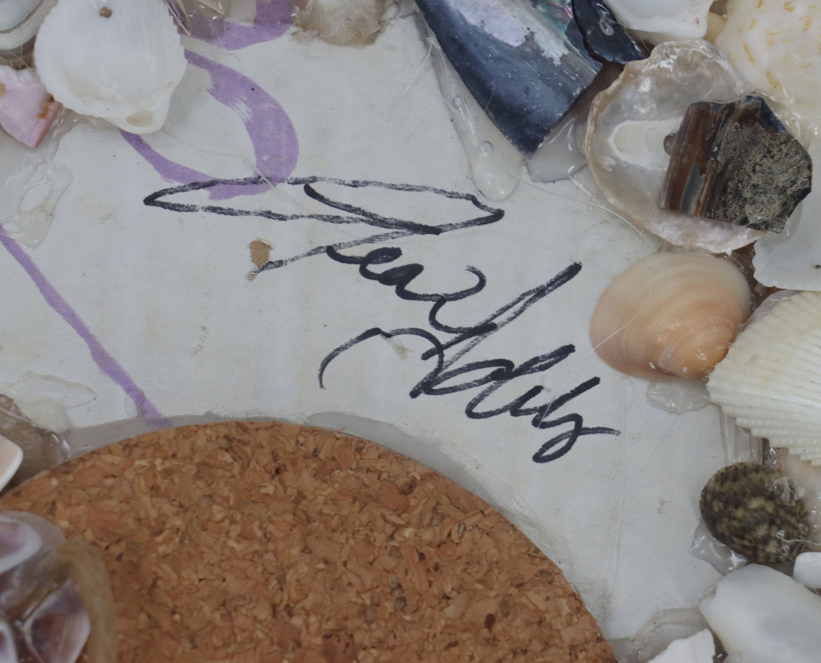 Seashell Heart Mirror - 15