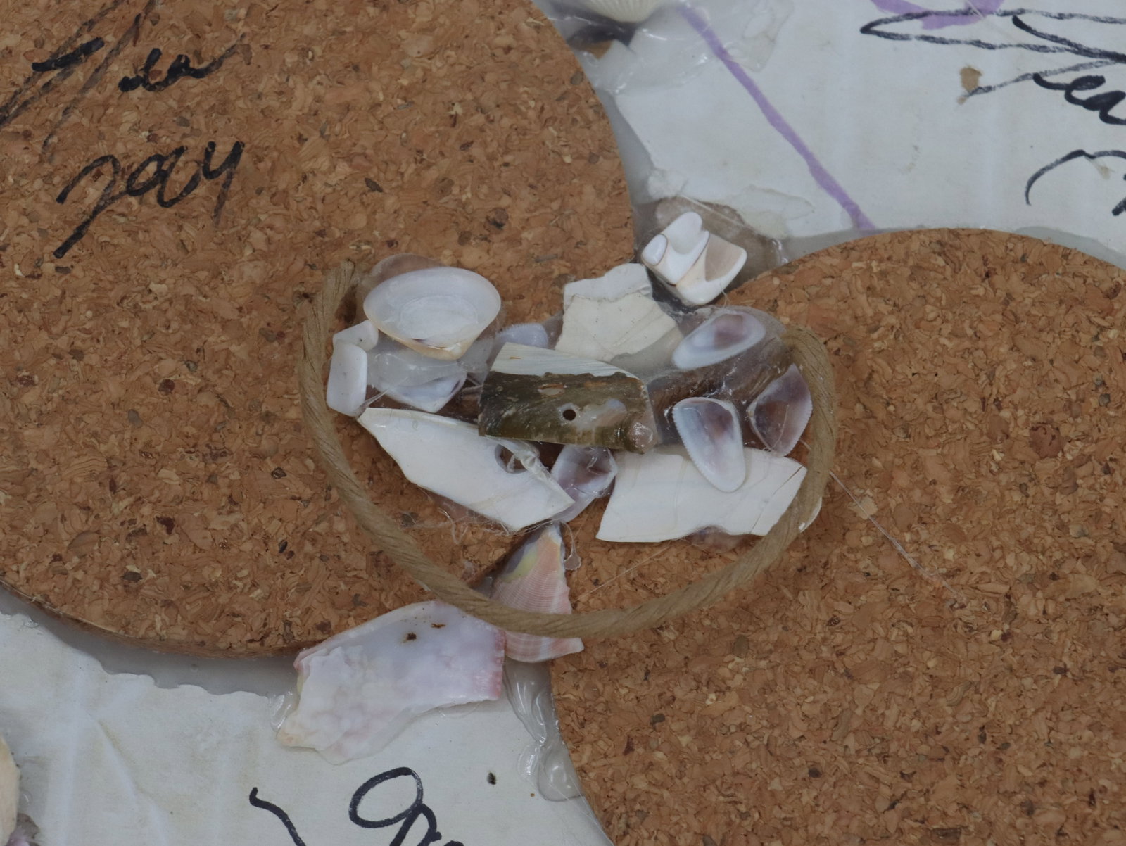 Seashell Heart Mirror - 17