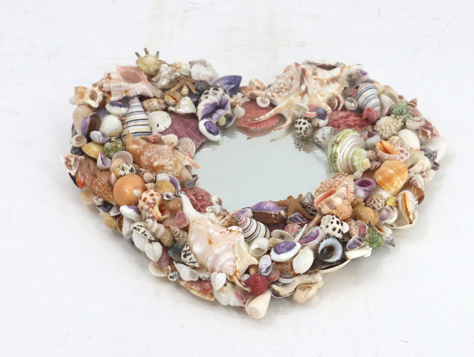 Seashell Heart Mirror - 2