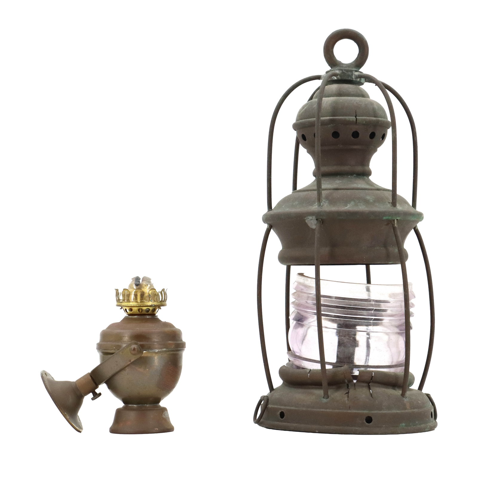 Two Brass Boat Lamps (1 of 19)