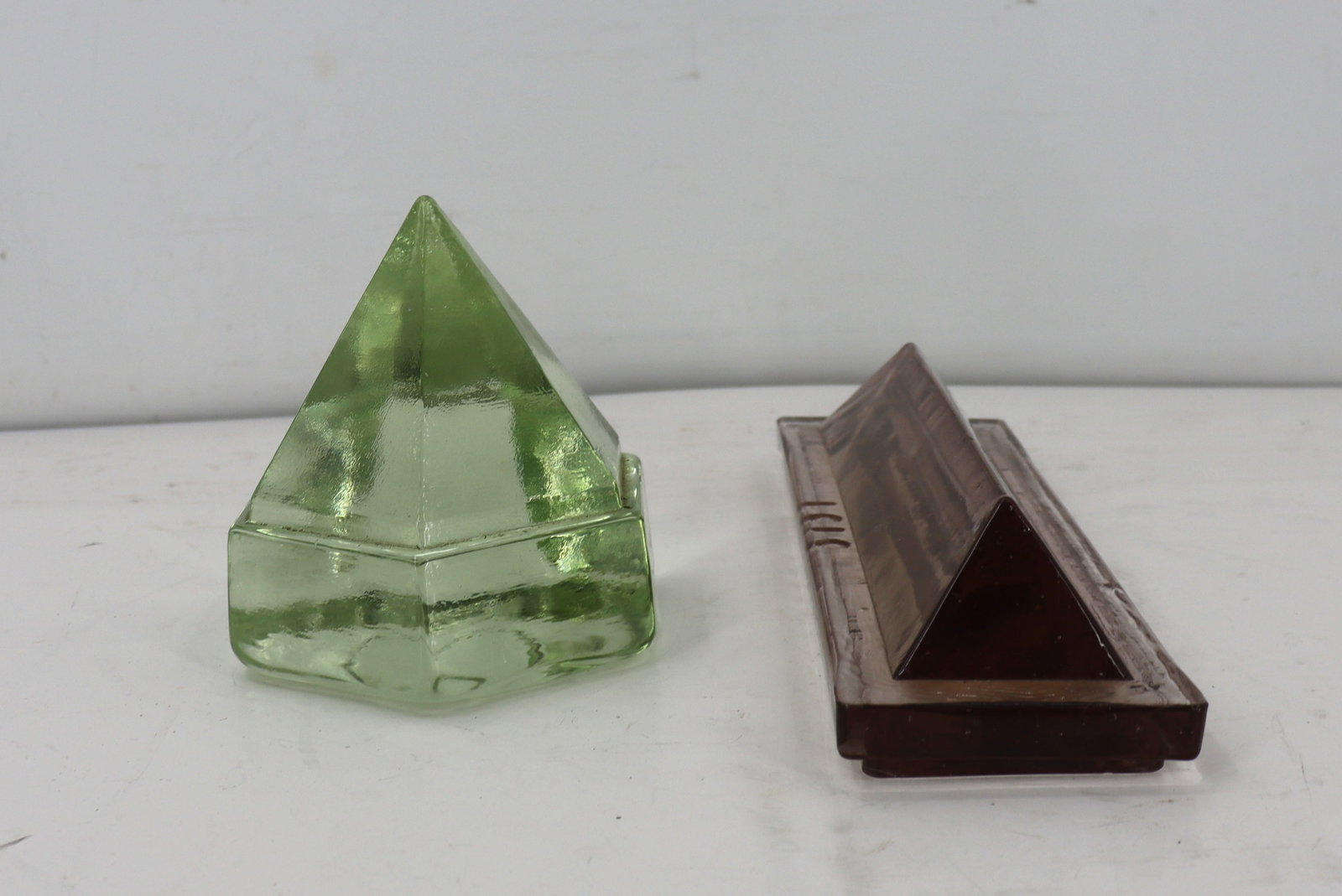 (2) Antique Ship's Deck Prisms - 4