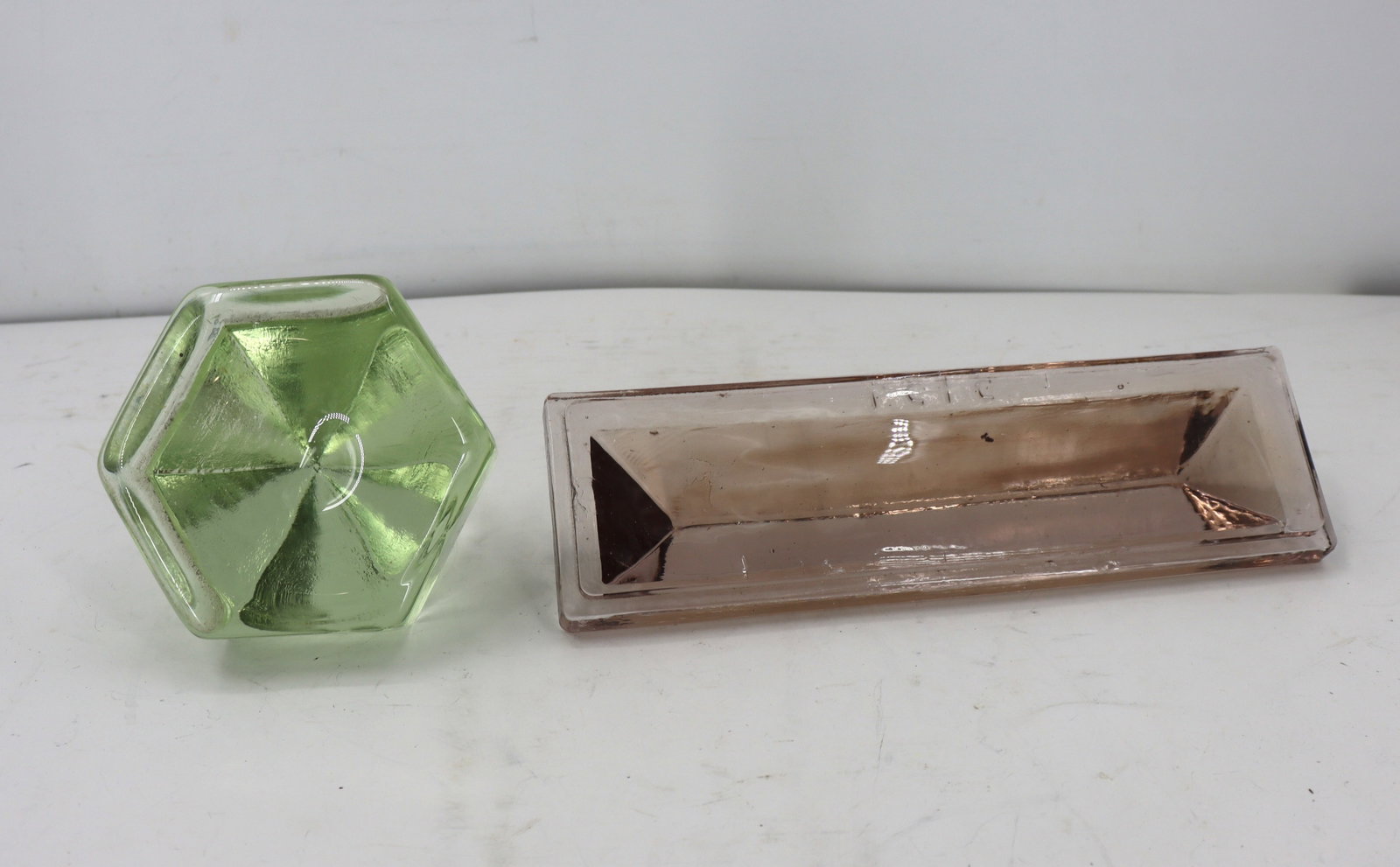 (2) Antique Ship's Deck Prisms - 8