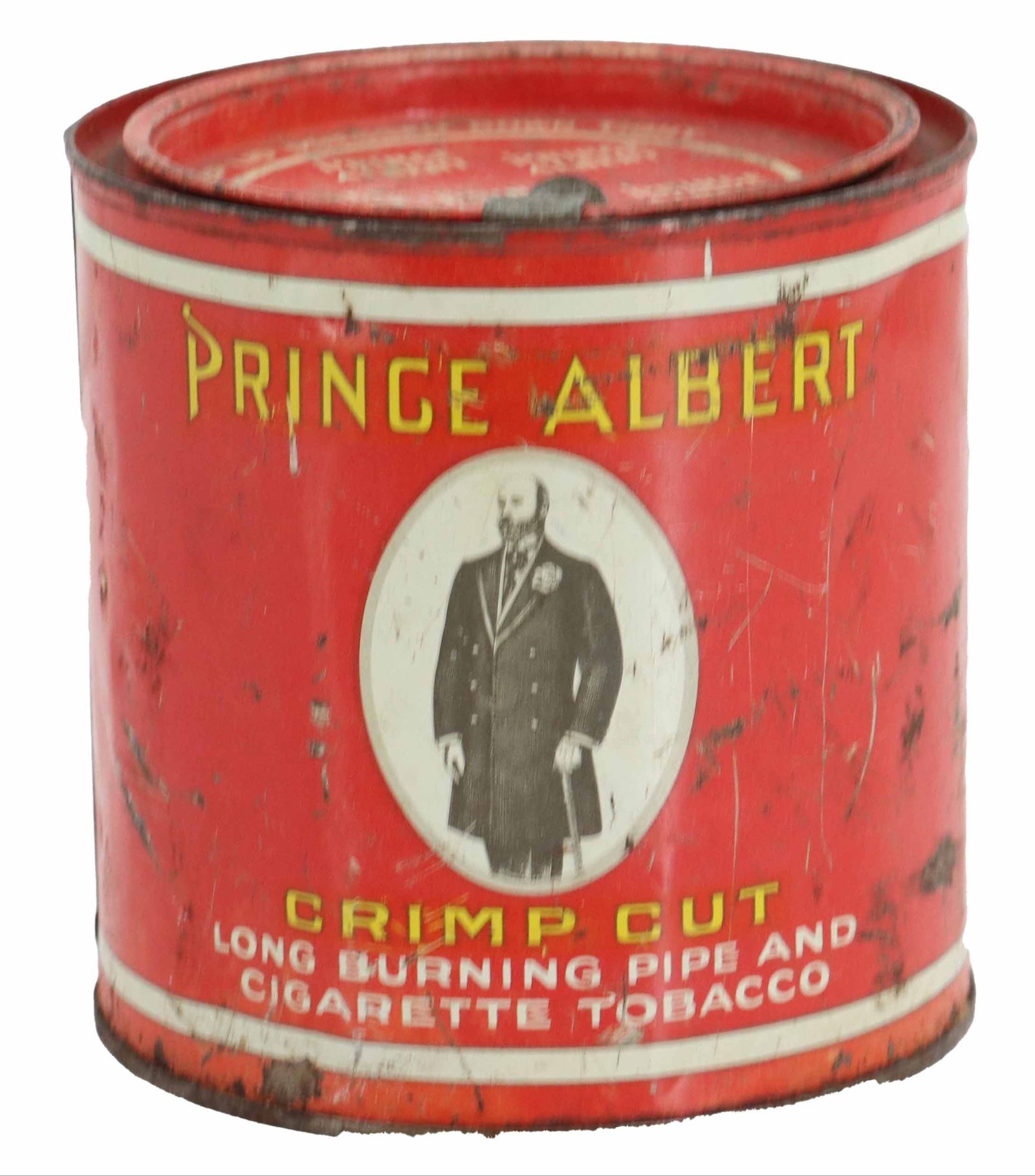Vintage Prince Albert Crimp Cut Tobacco Tin (1 of 12)