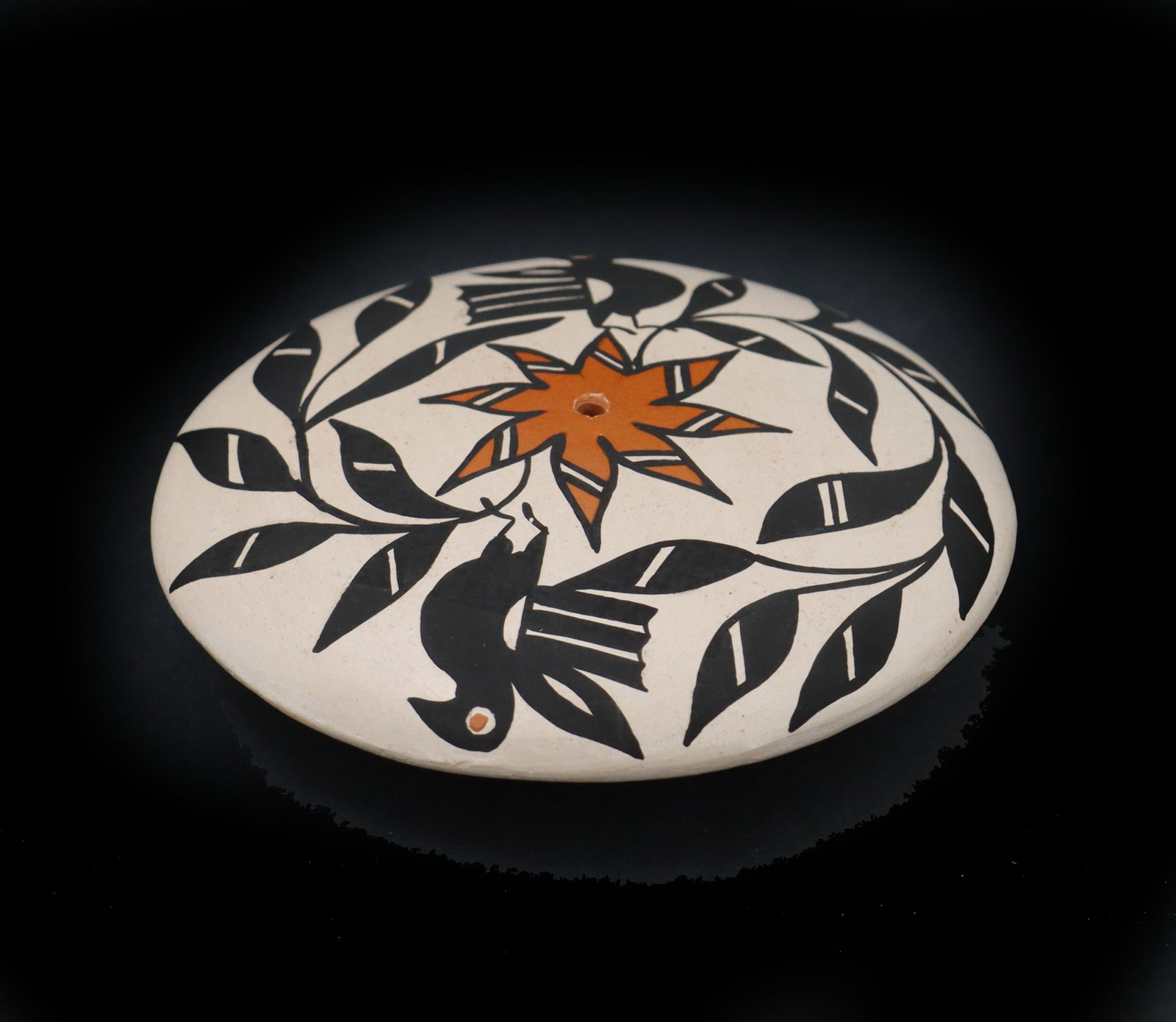 Yolanda Trujillo (Born 1963) Pueblo, Acoma Pottery Seed Pot (1 of 12)
