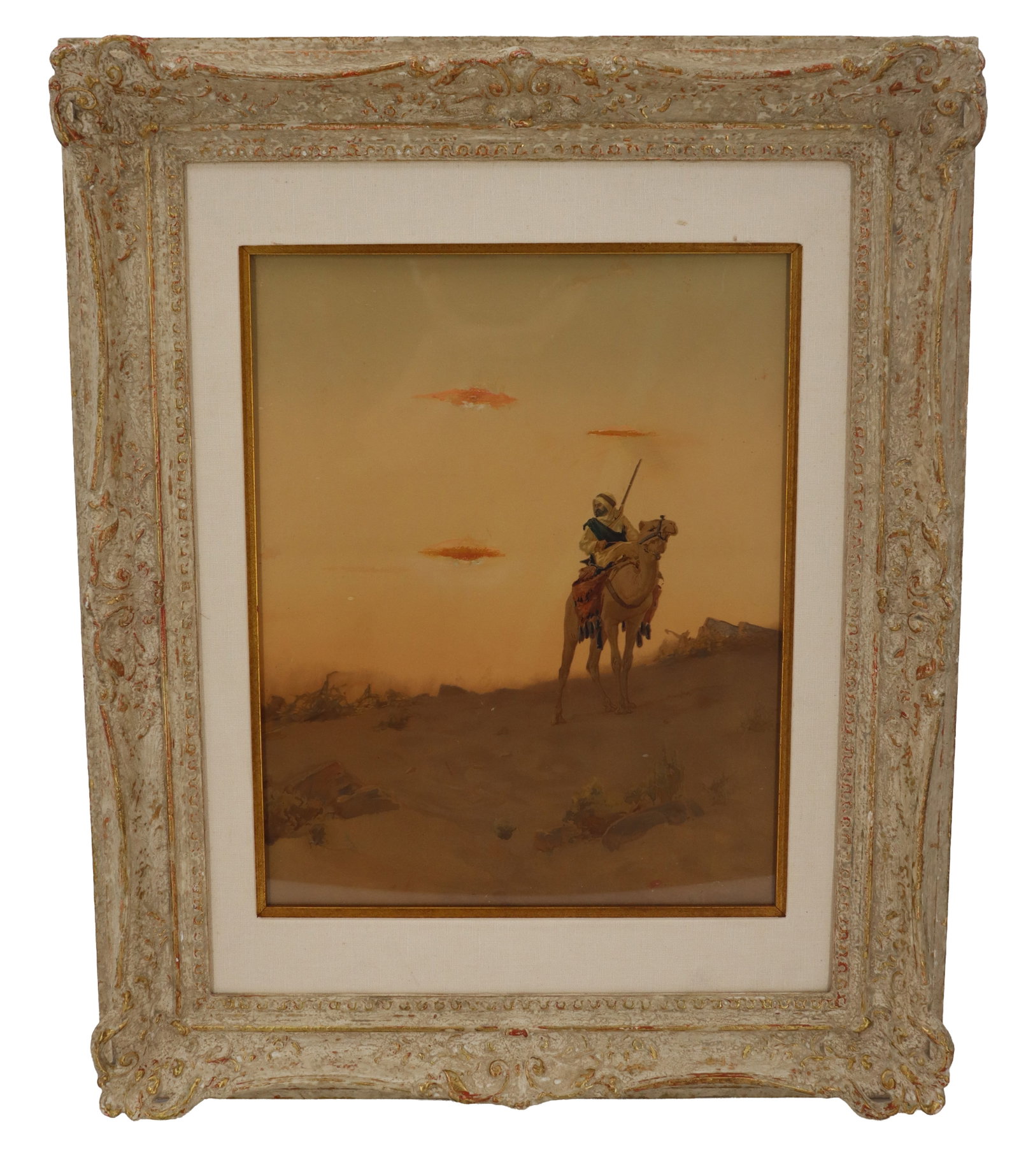 Robert George Talbot Kelly (1861-1934) British, Orientalist Watercolor of an Arab Horseman (1 of 11)