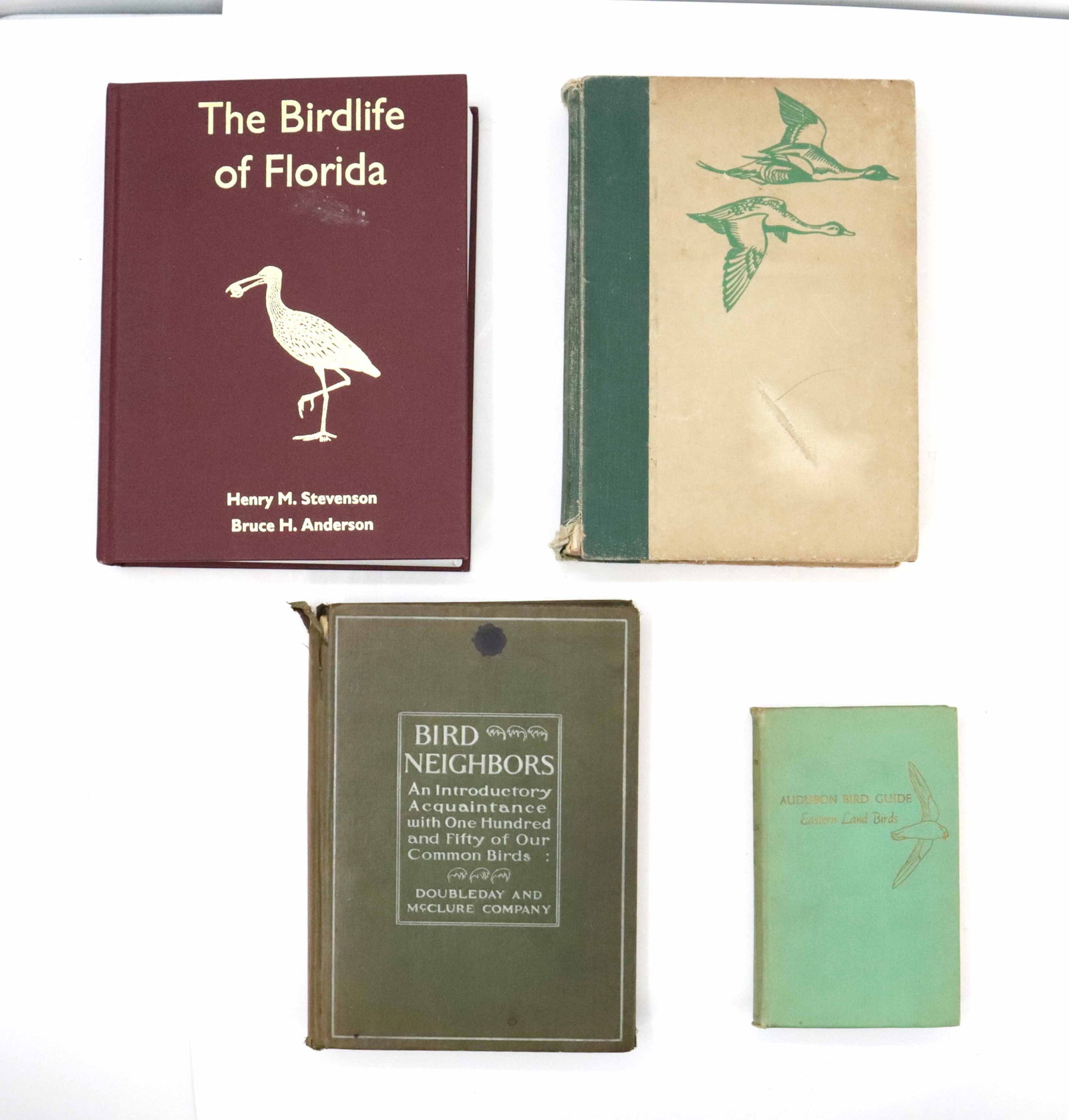 (4) Books on Birds - Birdlife of Florida, Bird Neighbors, Birds of America, Audubon Bird Guide (1 of 20)