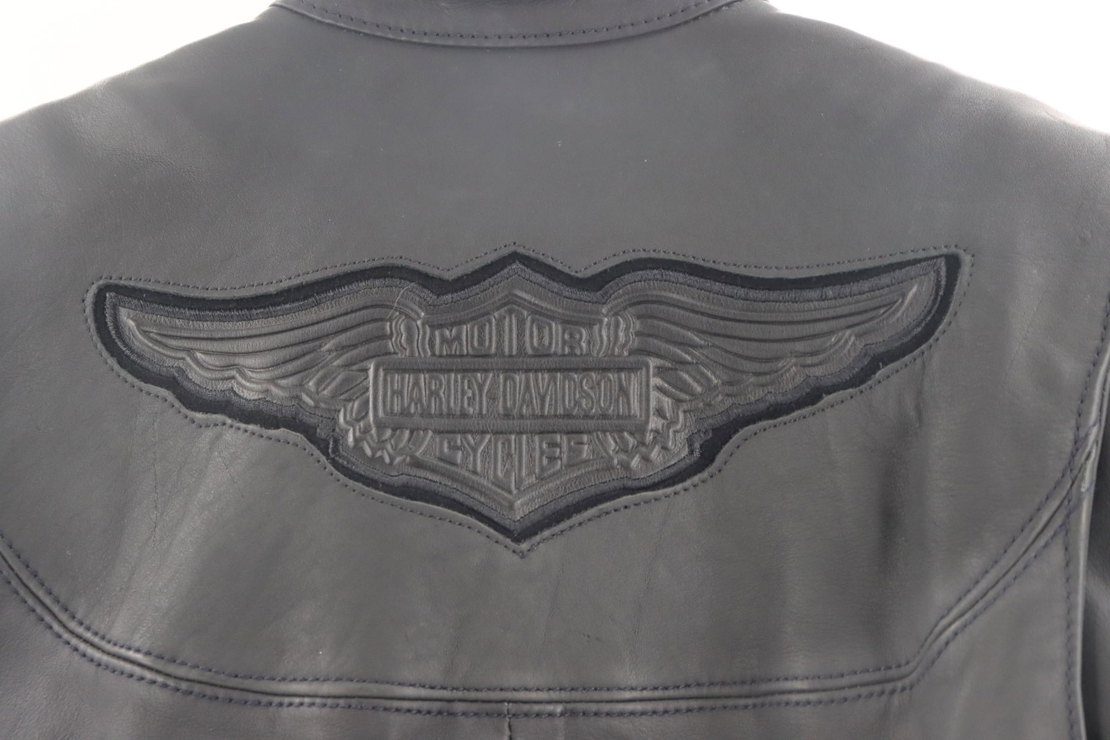 Harley Davidson Willie G. 1990s Leather Motorcycle Jacket - 10