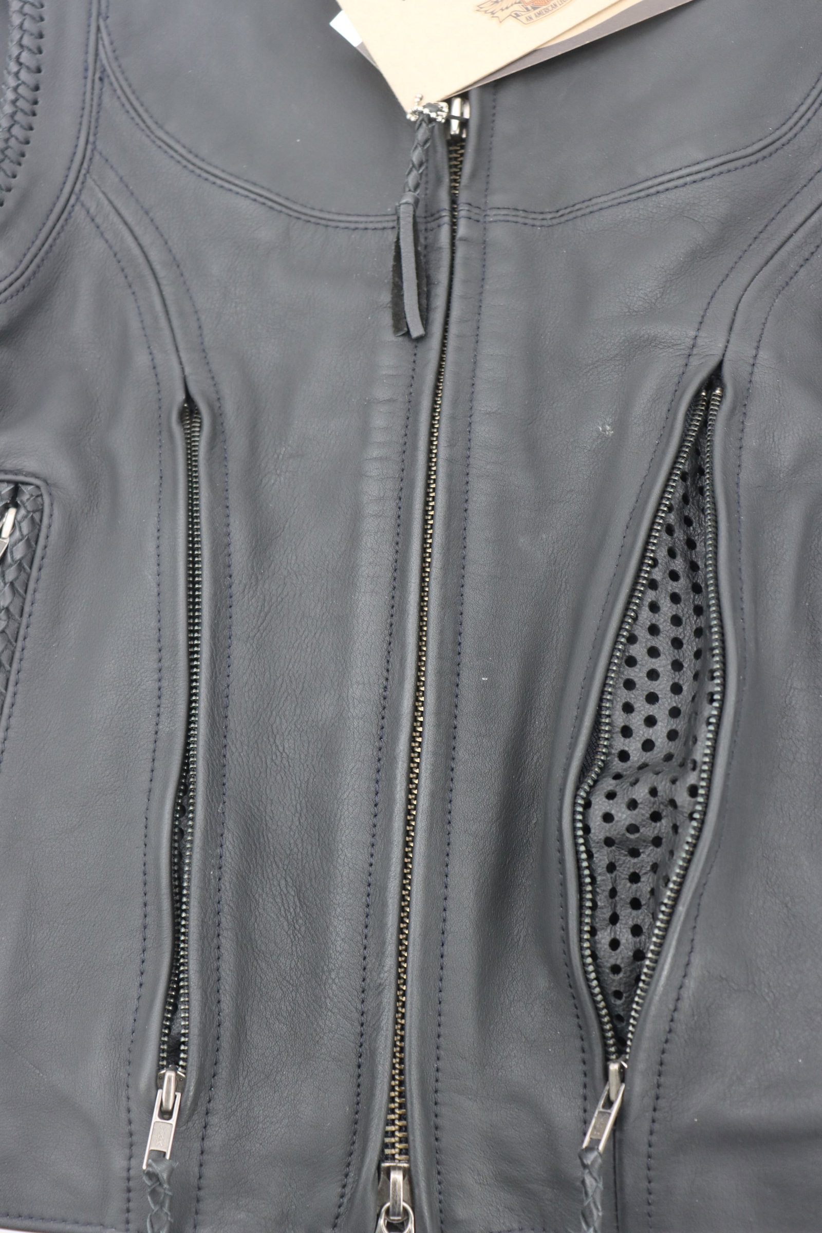 Harley Davidson Willie G. 1990s Leather Motorcycle Jacket - 15