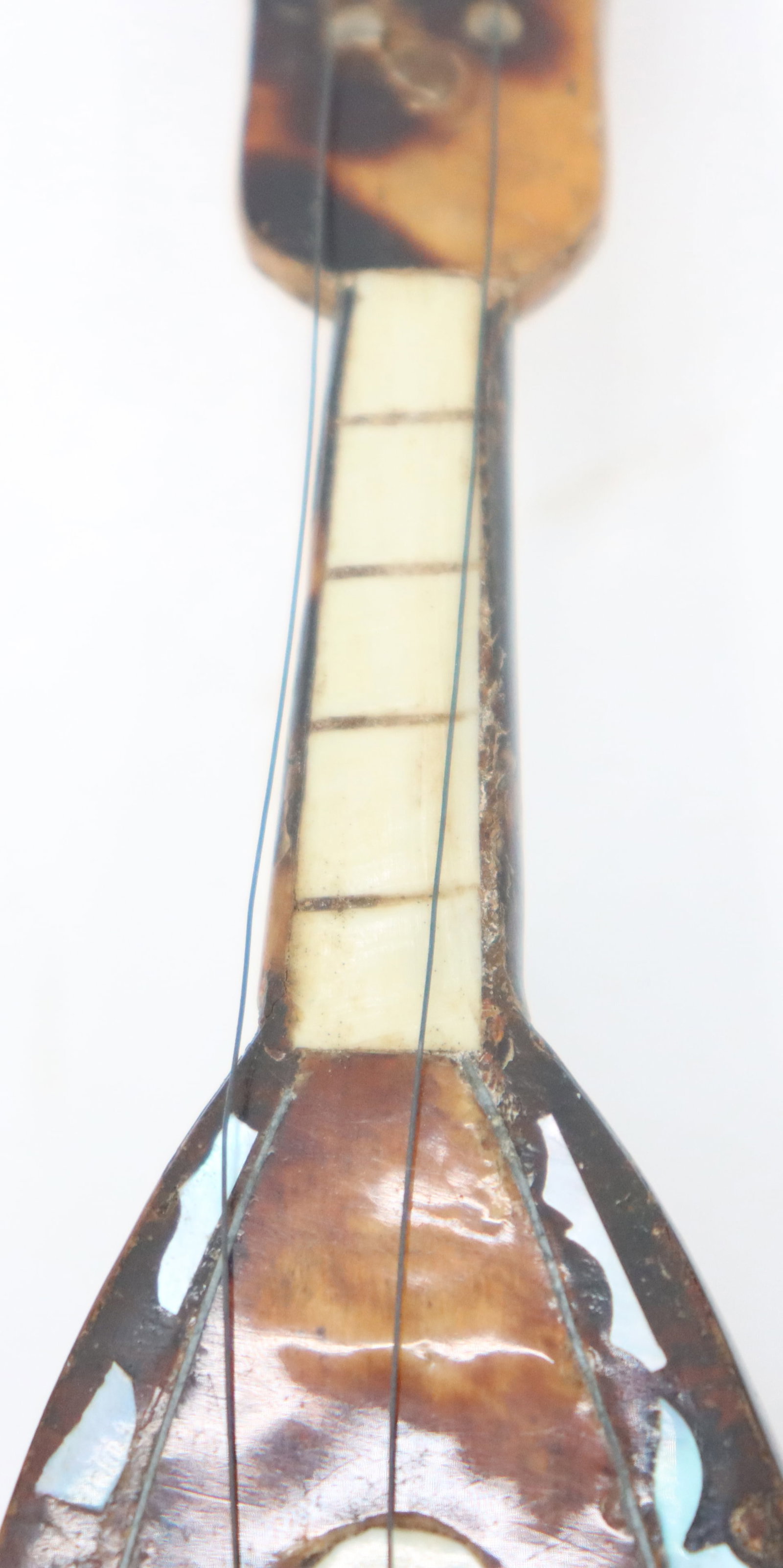 Miniature Natural Shell Mandolin - 2