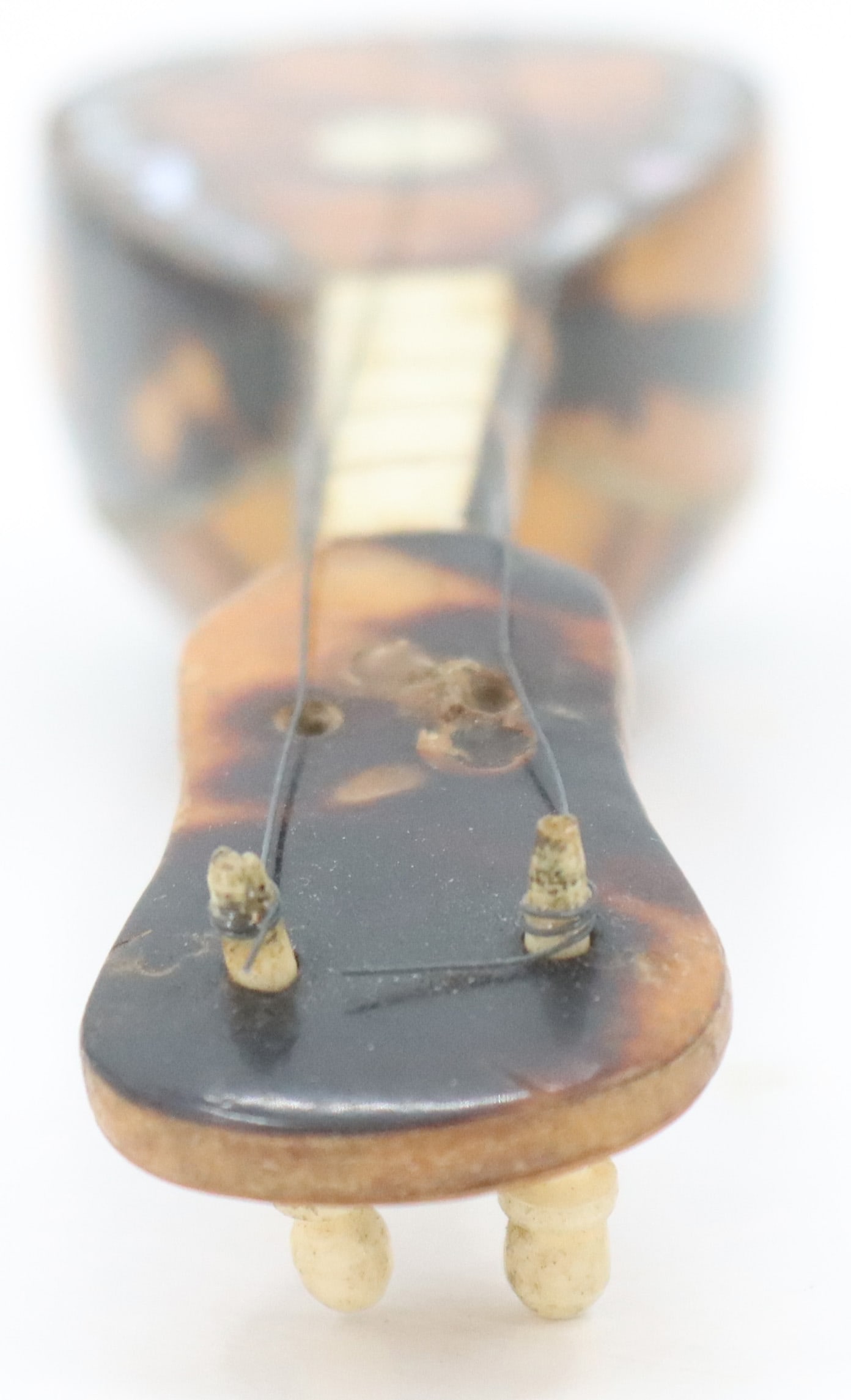 Miniature Natural Shell Mandolin - 7