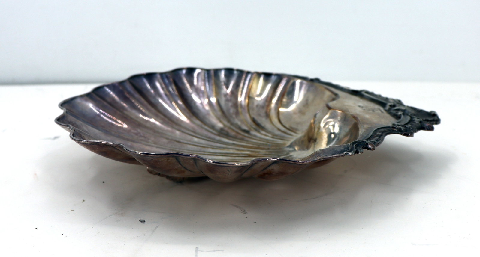 English Silverplated Shell Form Serving dish - 7