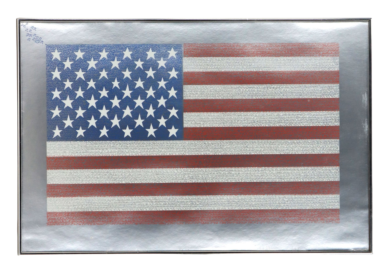 Jeffrey Lipson (20th Century) American, Lithograph Print Pop Art American Flag (1 of 12)