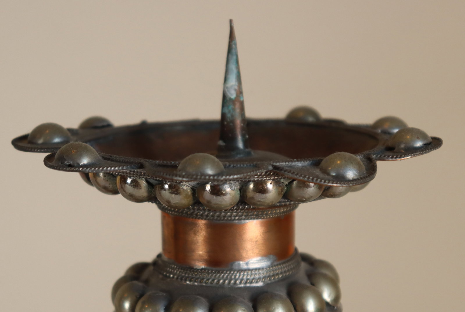 (2) Decorative Candlesticks with Large Ammonite Shells - 7