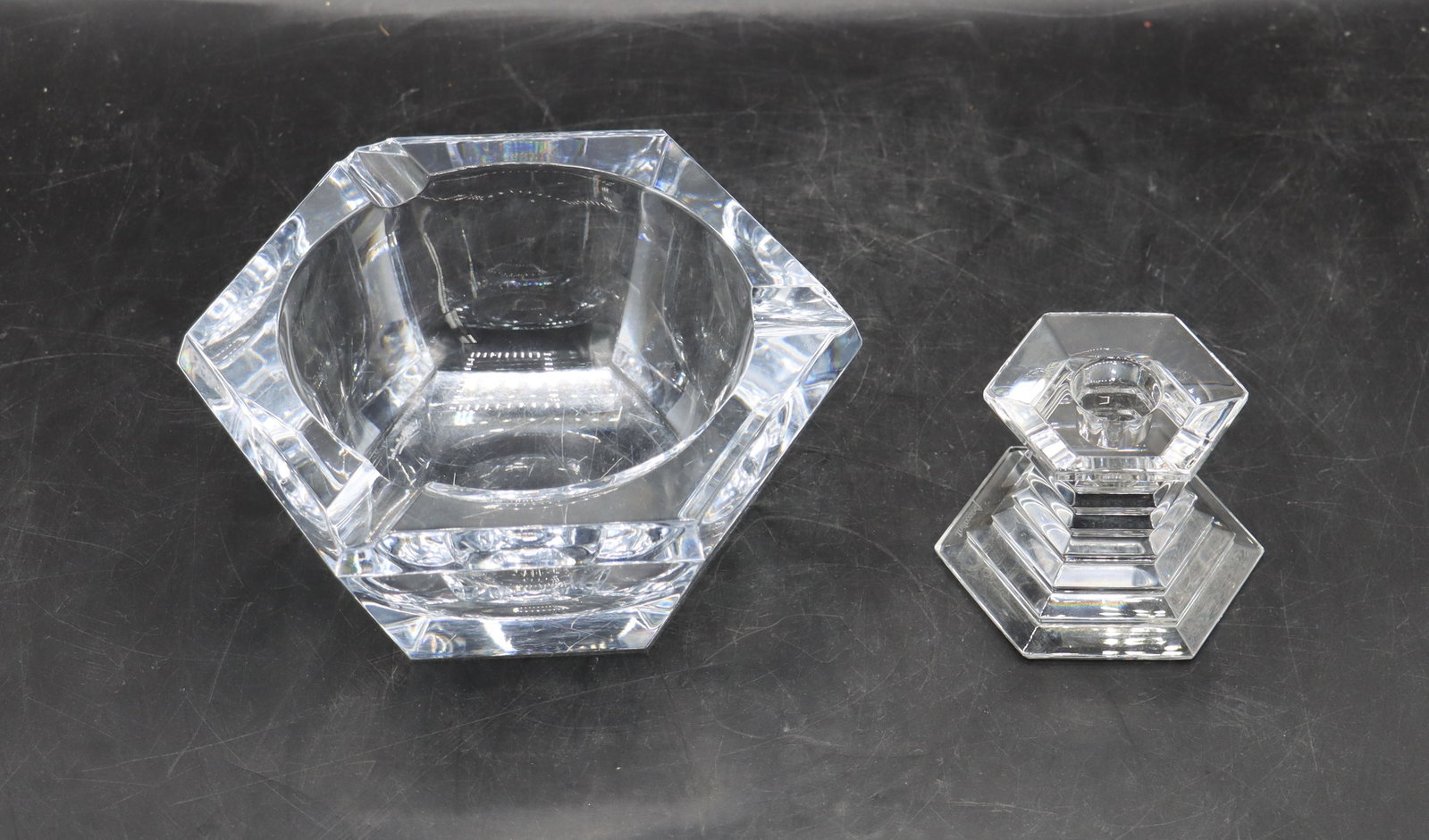 (2) French Crystal Decorative Objects - 2