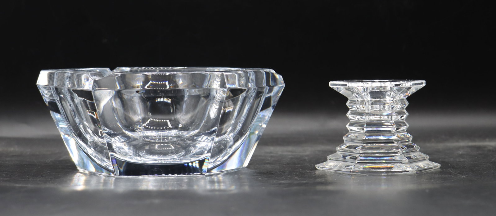 (2) French Crystal Decorative Objects - 3