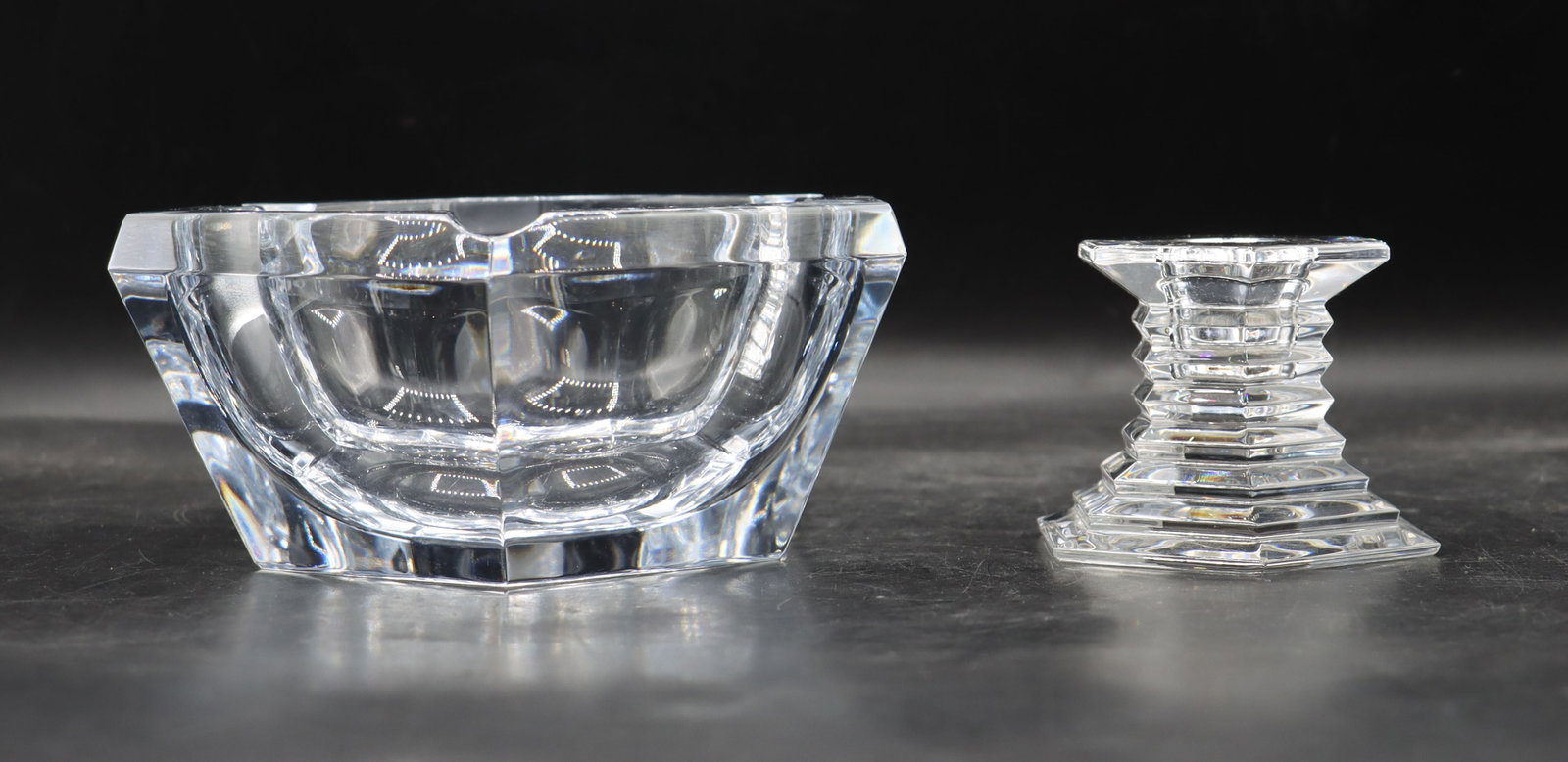 (2) French Crystal Decorative Objects - 4
