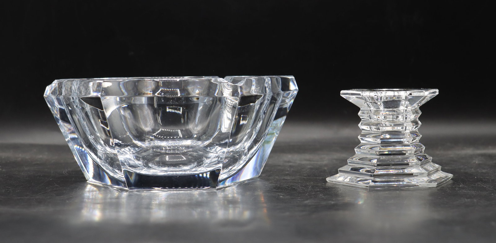 (2) French Crystal Decorative Objects - 5