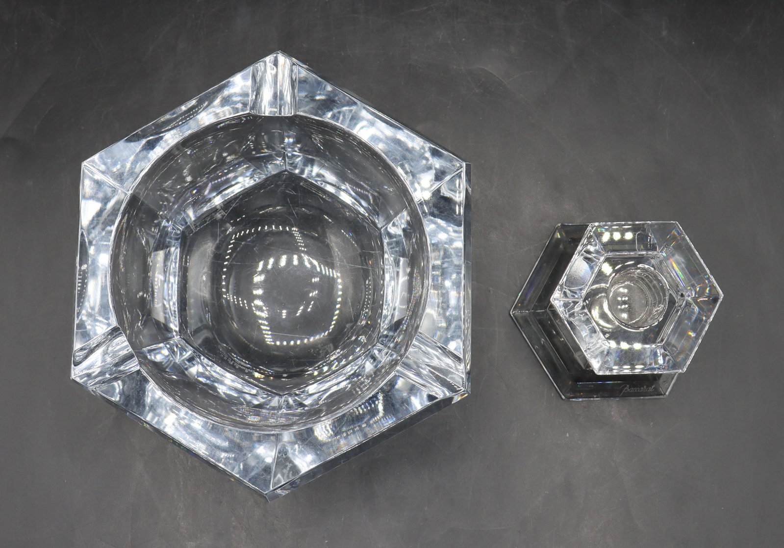 (2) French Crystal Decorative Objects - 6