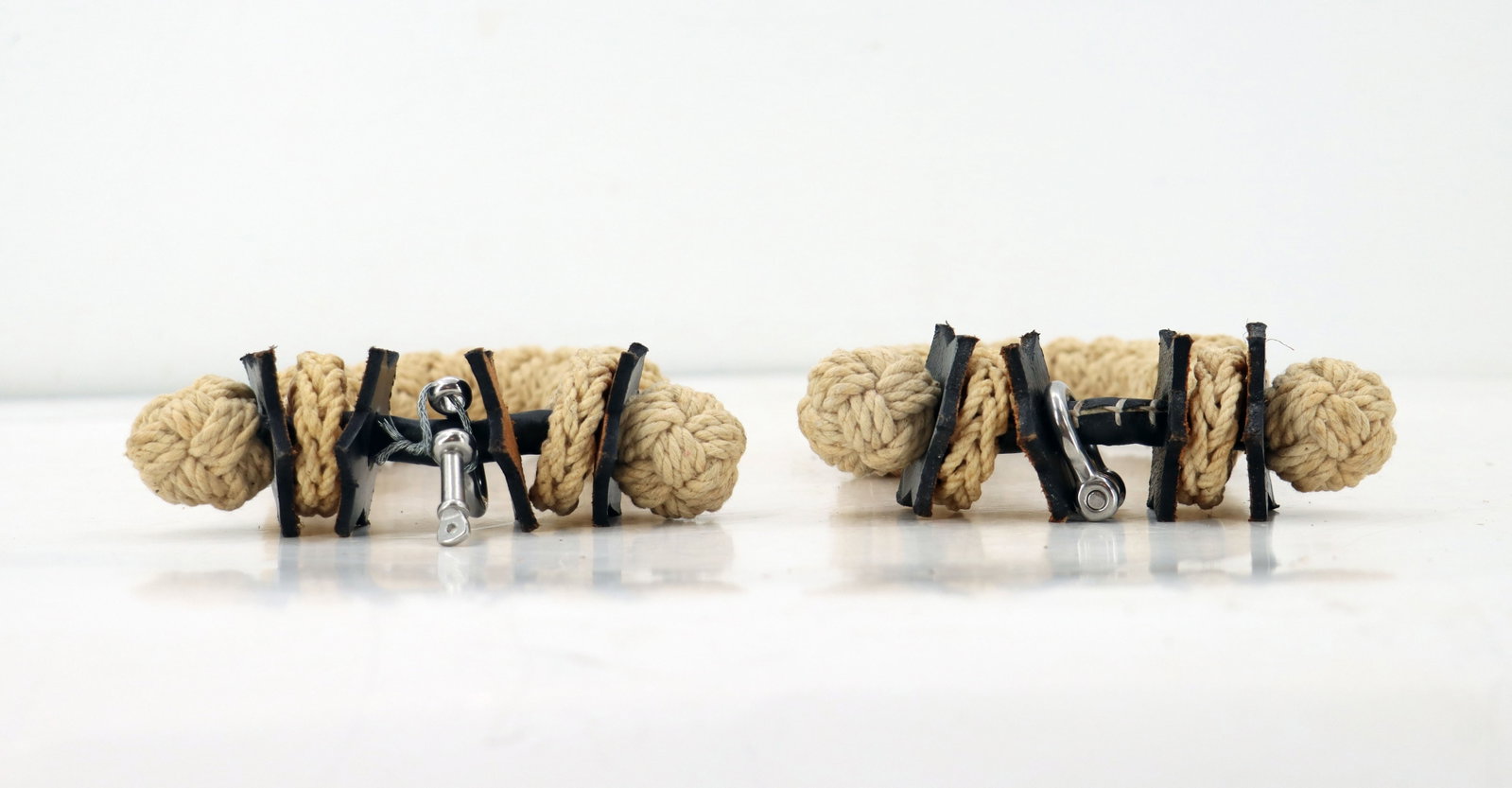 (2) Handcrafted Nautical Beckets - 5