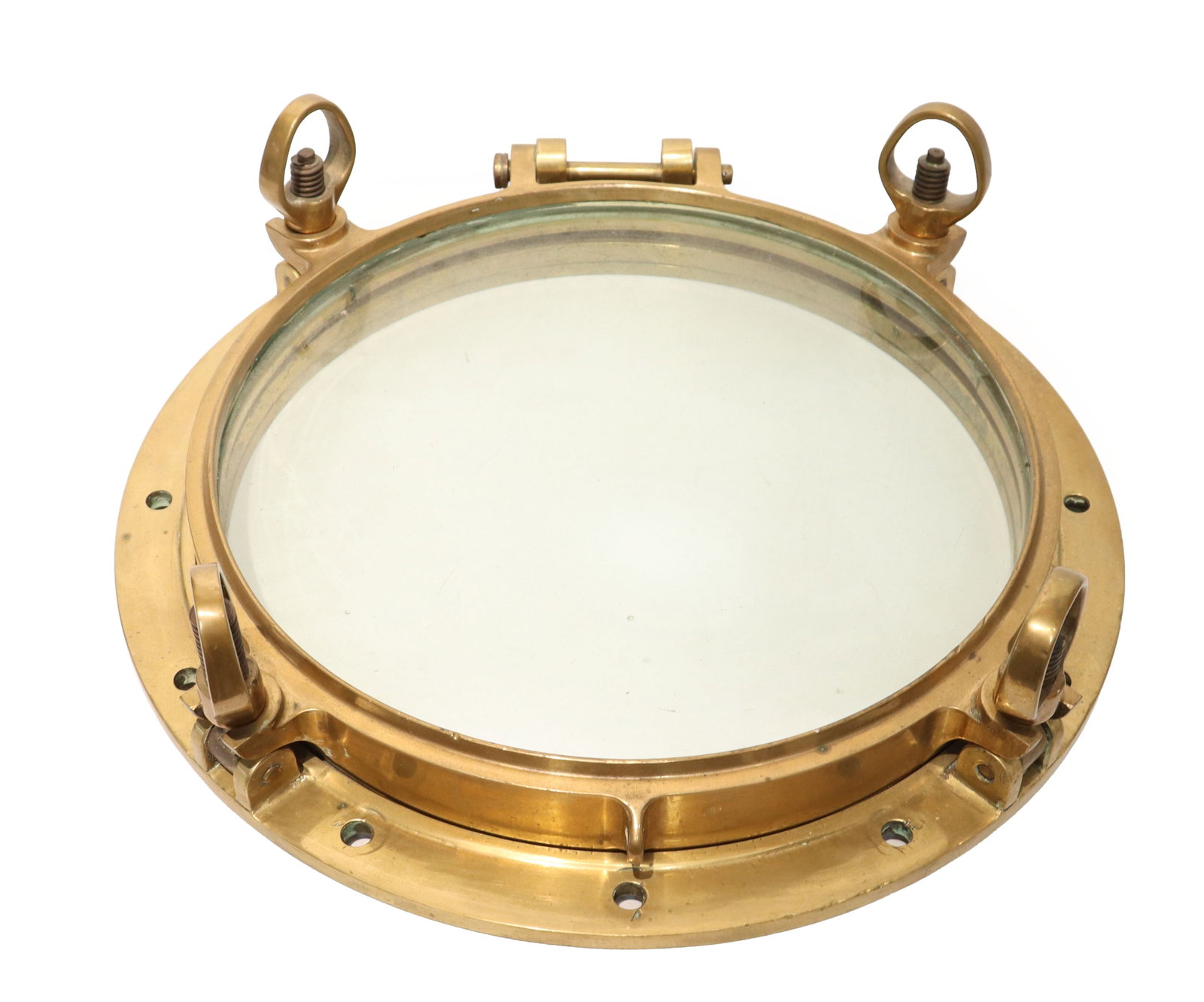 Vintage Brass Maritime Porthole Hatch Window (1 of 13)