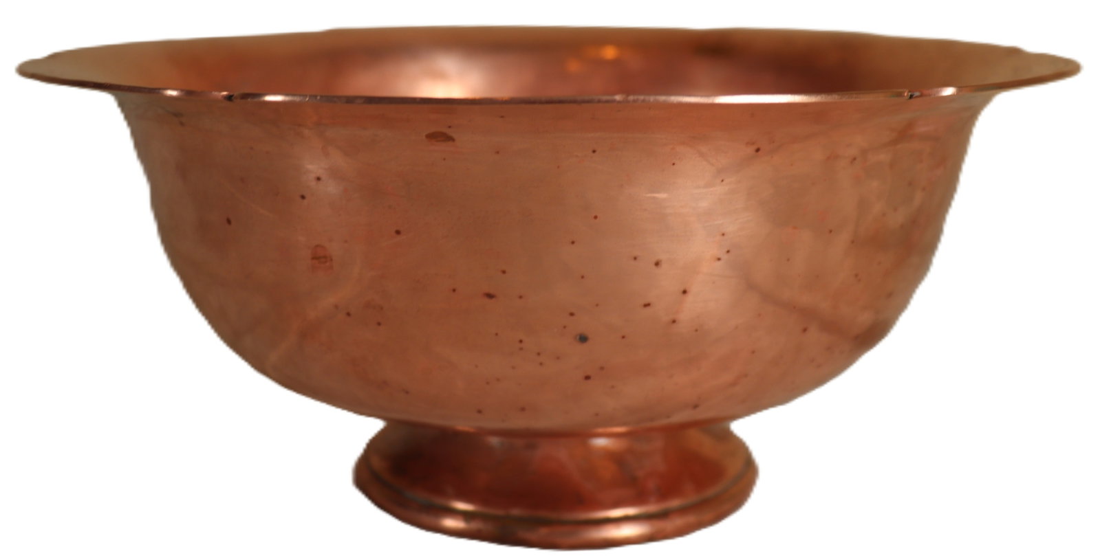 Vintage Arts and Crafts Copper Pedestal Bowl (1 of 8)