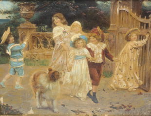 Learning To Swim C 1910 Arthur John Elsley May 11 2017 Auctions Online In Co