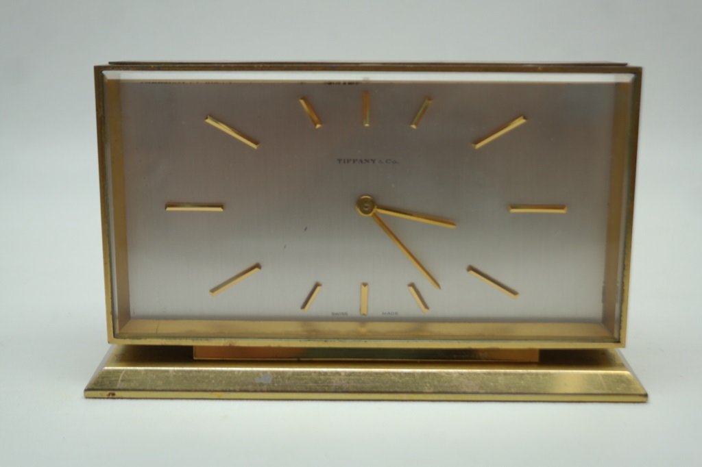 Vintage Art Deco Tiffany Desk Clock (1 of 4)