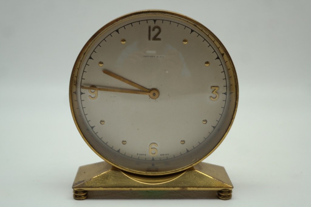 Vintage Art Deco Tiffany Desk Clock (1 of 3)