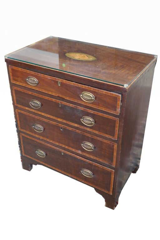 Antique English Chest Of Drawers - Antique English Chest Of Drawers