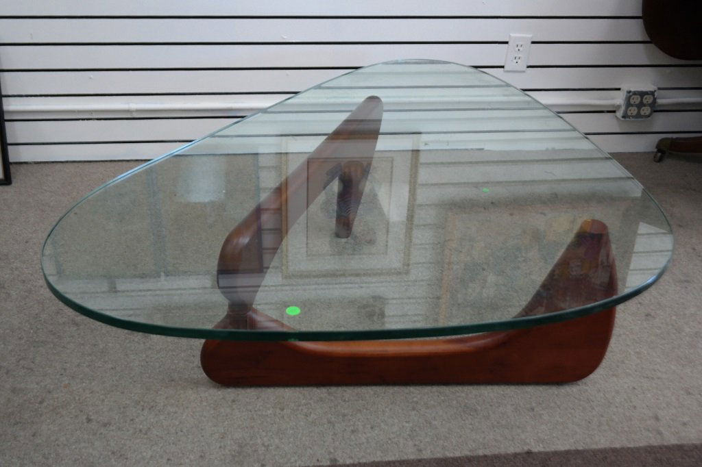 Noguchi Style Coffee Table Glass Top (1 of 3)