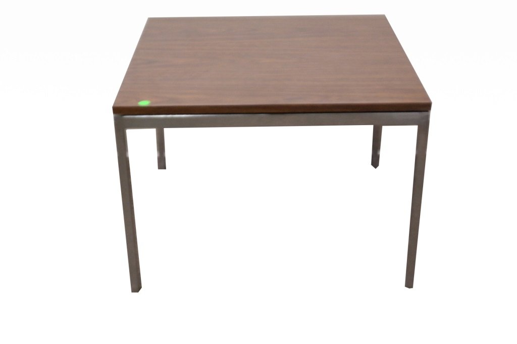 Florence Knoll Side Table / Original Label (1 of 2)