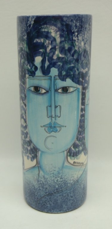 Costa Rican Ceramic Vase by Arroyabe (1 of 3)