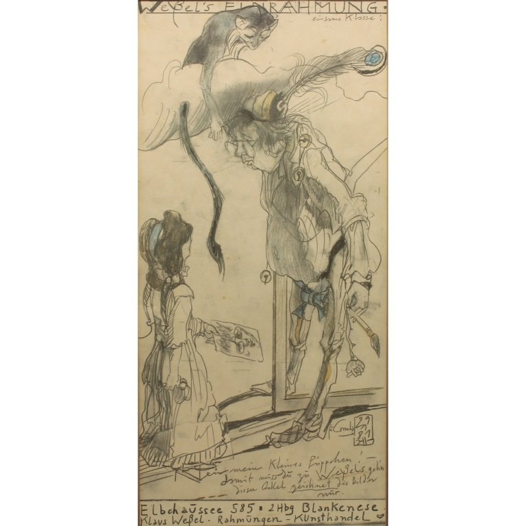 Horst Janssen (1929-1995) Lithograph (1 of 5)