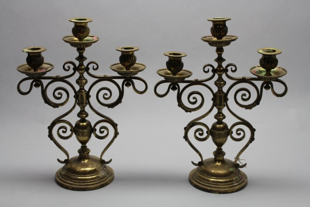 Antique Bronze Candelabra (1 of 4)