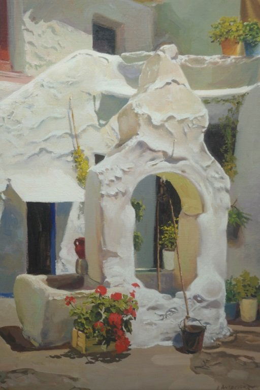 Ignacio Antequera Oil on Canvas (1 of 4)