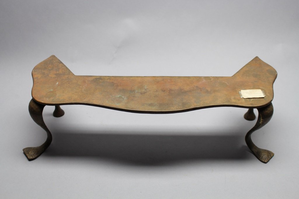 Antique Bronze English Fire Fender (1 of 3)