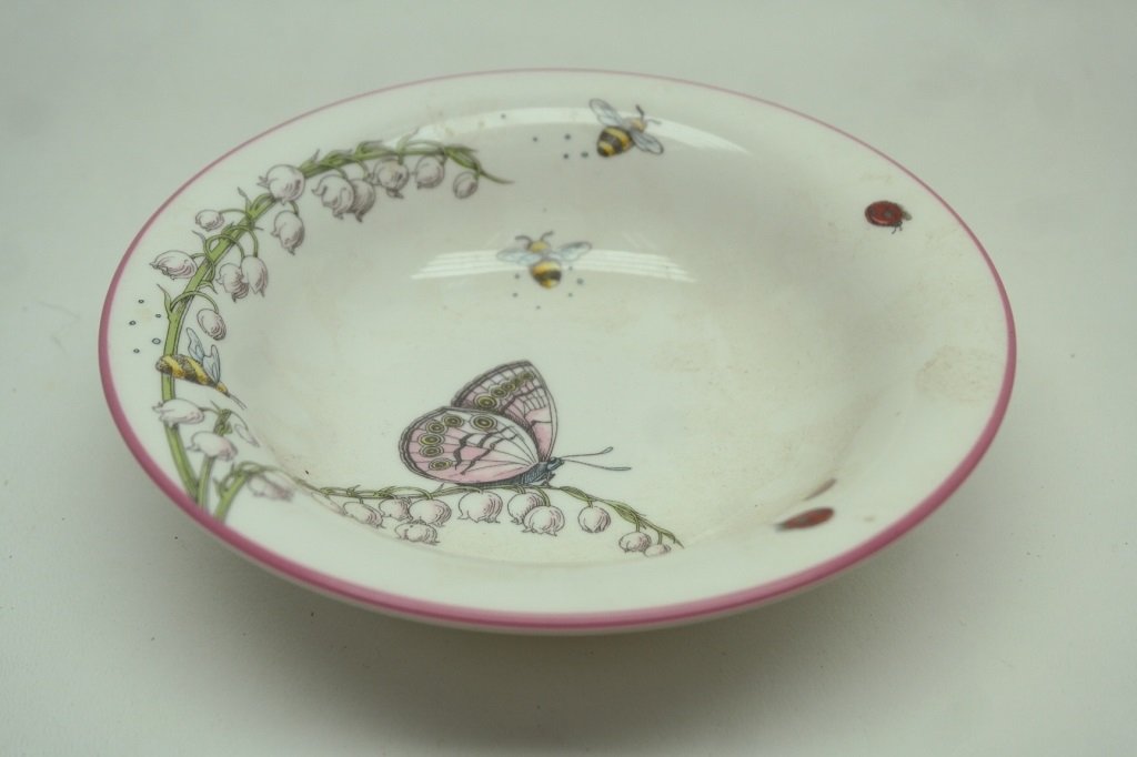 Tiffany & Co. Porcelain 'Lilly of the Valley' Bowl: .