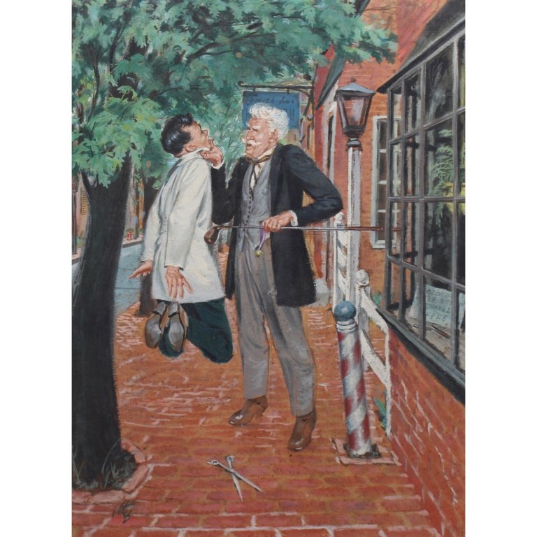 Thornton Utz (1914-1999) Saturday Evening Post (1 of 7)