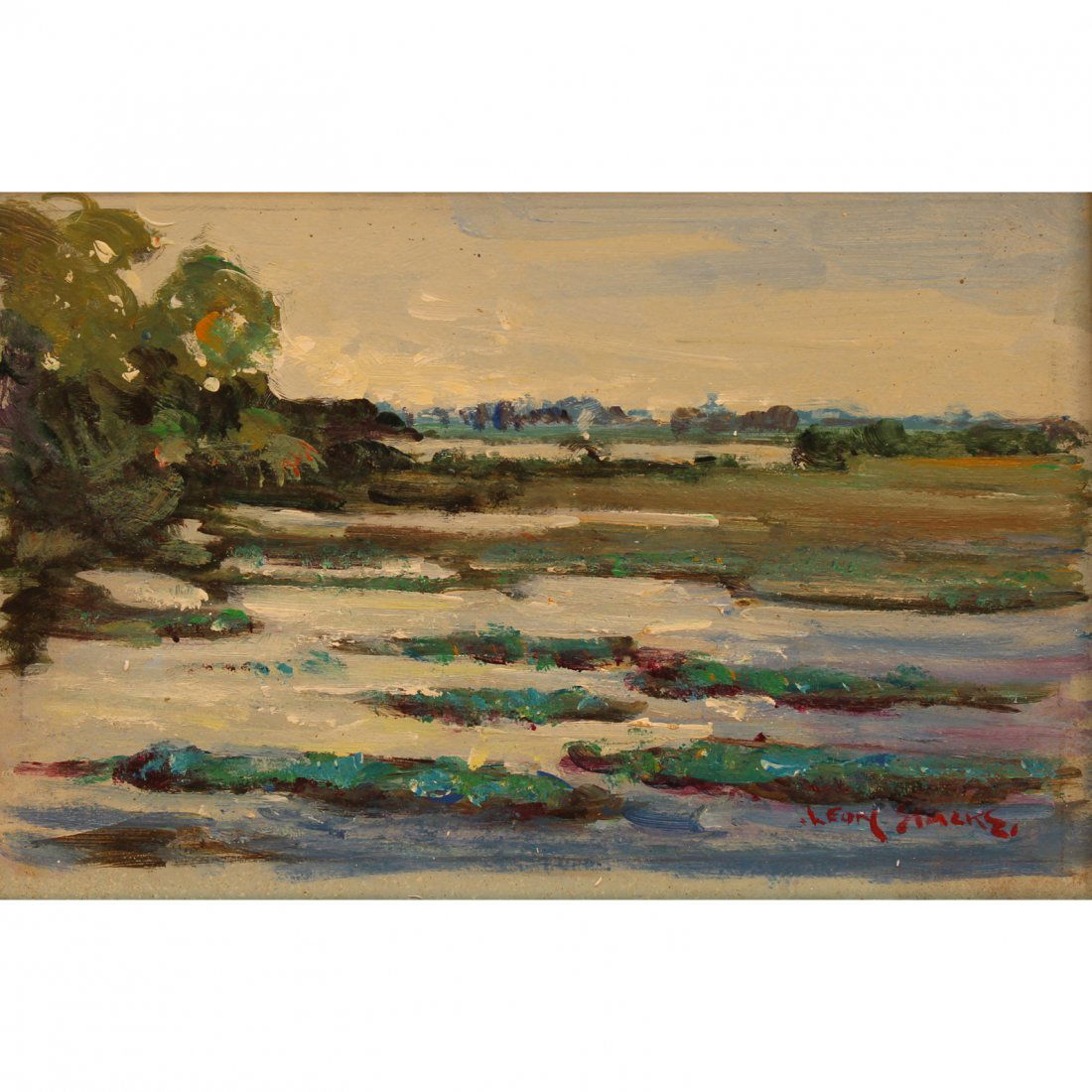 William Leon Stacks (1928-1991) "Sweetwater" (1 of 3)