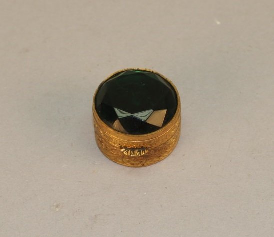 Signed Villani Pill Box: Signed Villani Pill Box. Marked on base.