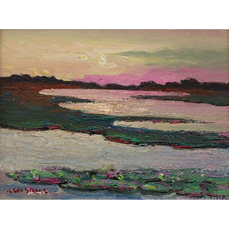 William Leon Stacks (1928 - 1991) Lavender & Light (1 of 4)