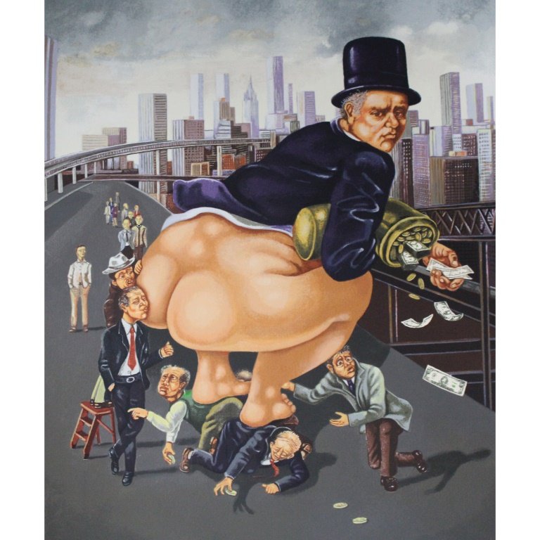 "The Boss" Rubinstein Silkscreen (1 of 5)