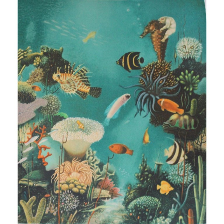 "Deep Waters" Rubinstein Silkscreen (1 of 3)