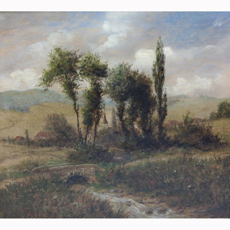 Signed 19th C. American Landscape (1 of 3)