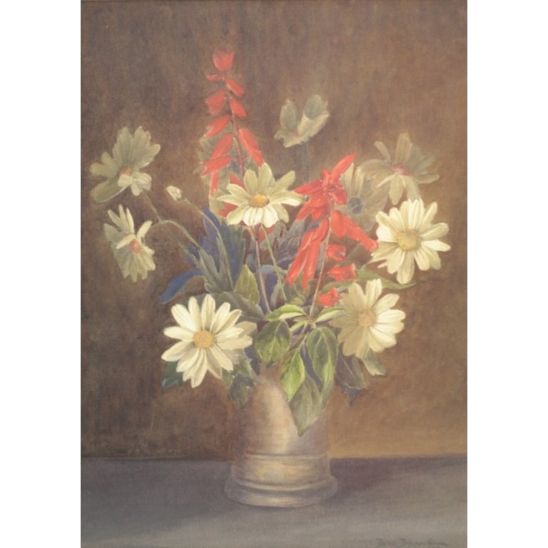 20th C. Watercolor Still Life by Doris Dimmock (1 of 4)