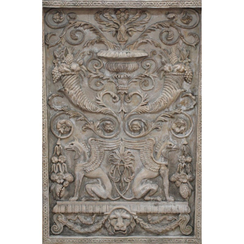 Figural 20th C. Architectural Panel (1 of 5)