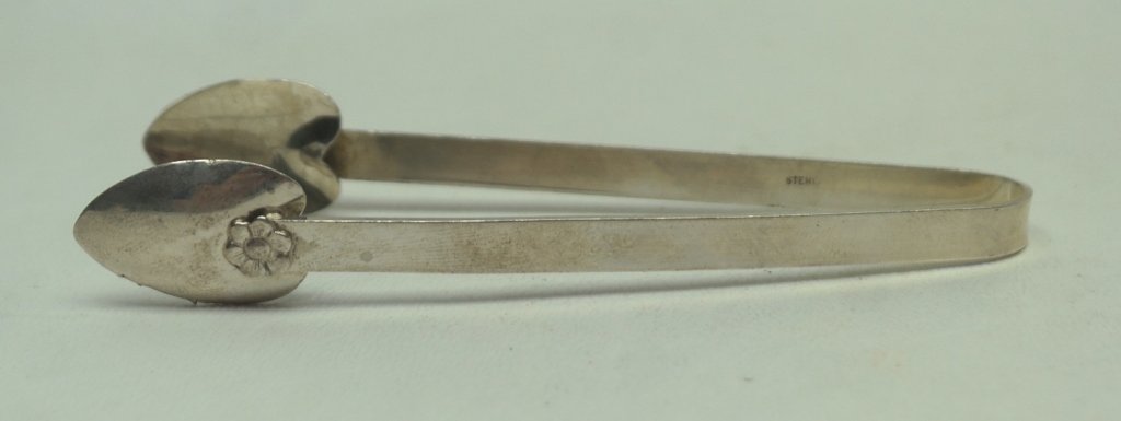 Sterling Silver Tongs (1 of 2)
