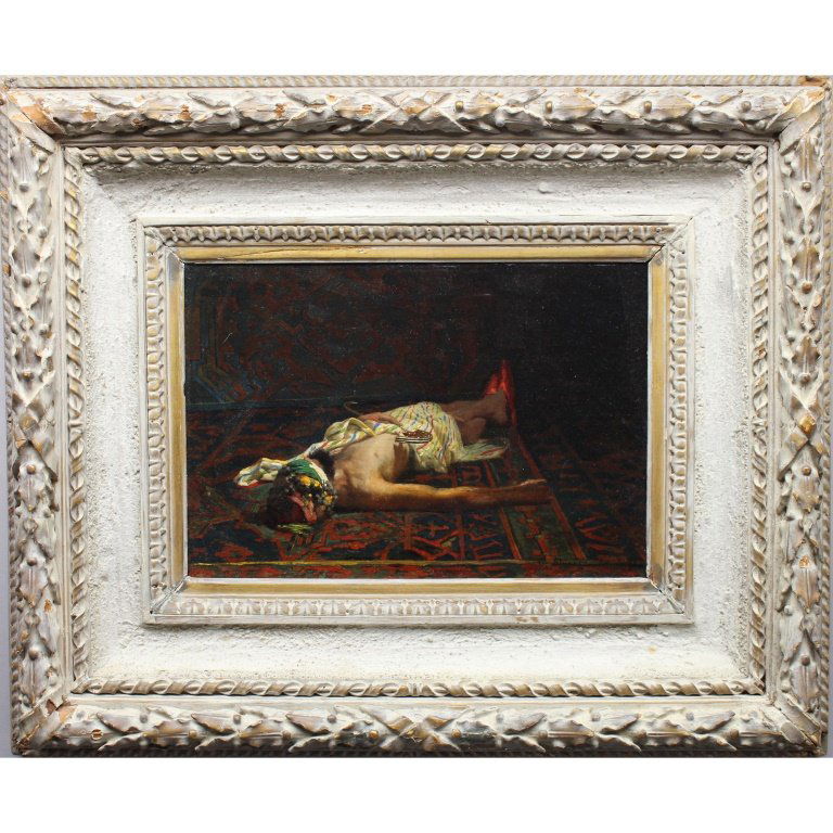 19th C. Gian Alvarez Arab Painting (1 of 7)