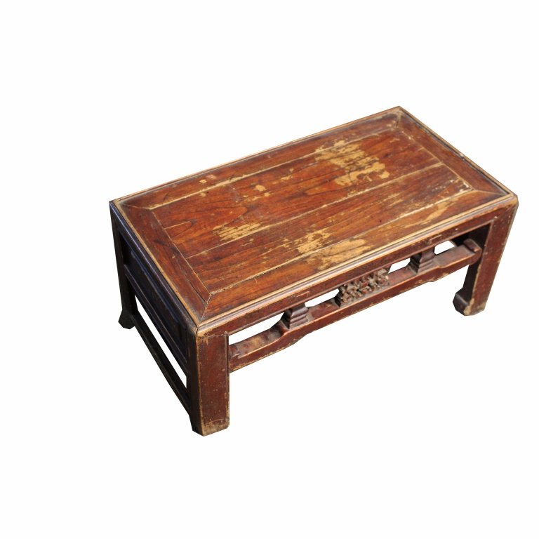 Antique Chinese Hardwood Side Table (1 of 3)